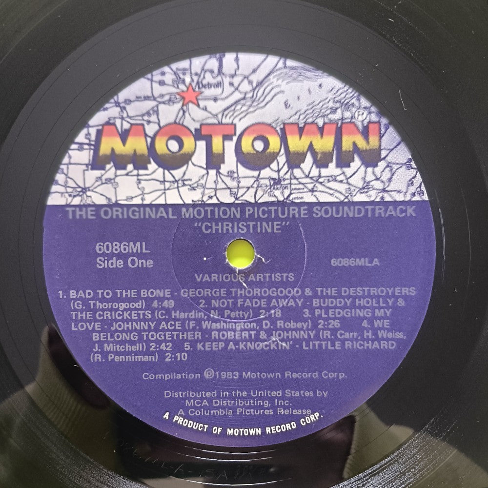 Various - Christine (Original Motion Picture Soundtrack) - 1983 - 6086ML - Used - VG+ - Vinyl