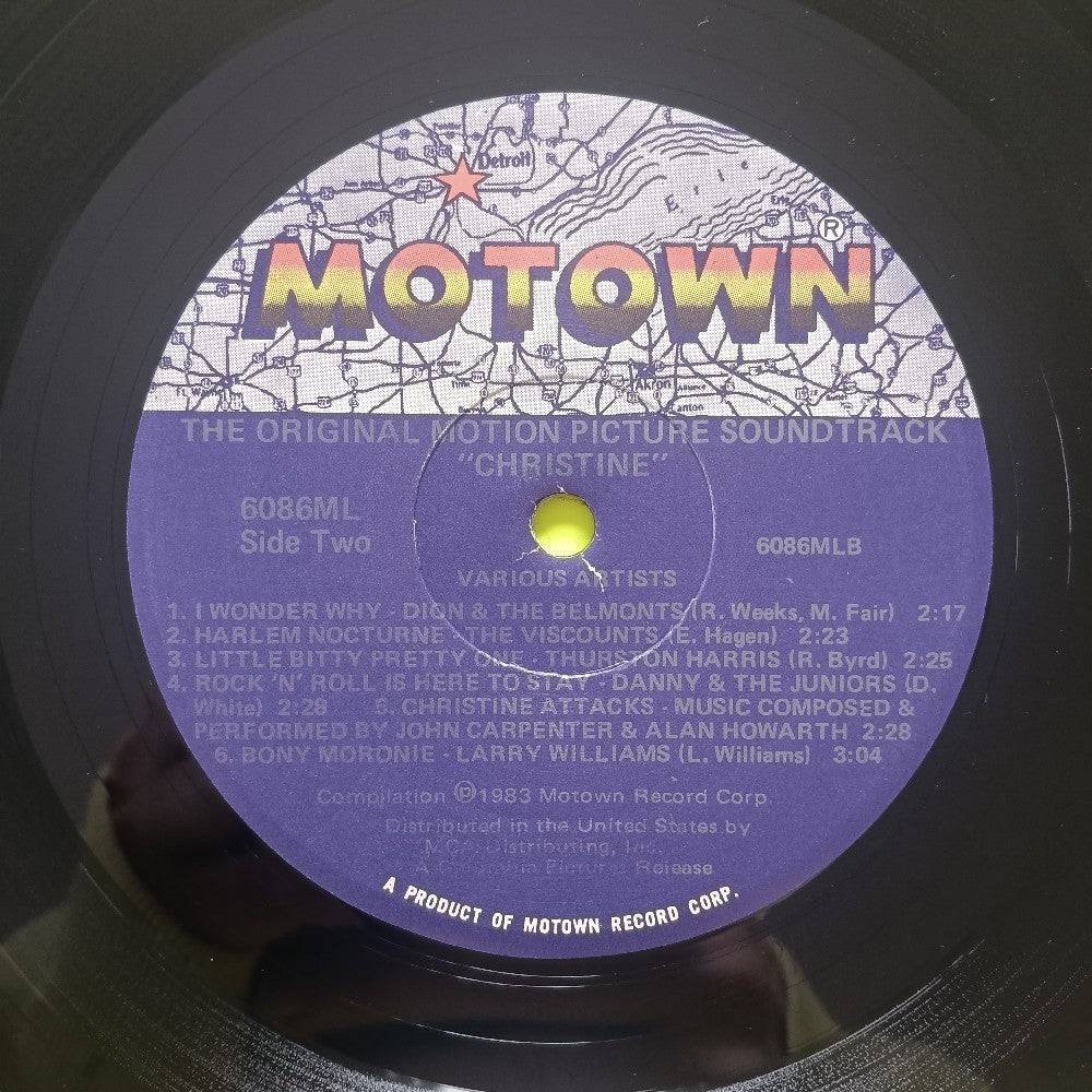 Various - Christine (Original Motion Picture Soundtrack) - 1983 - 6086ML - Used - VG+ - Vinyl