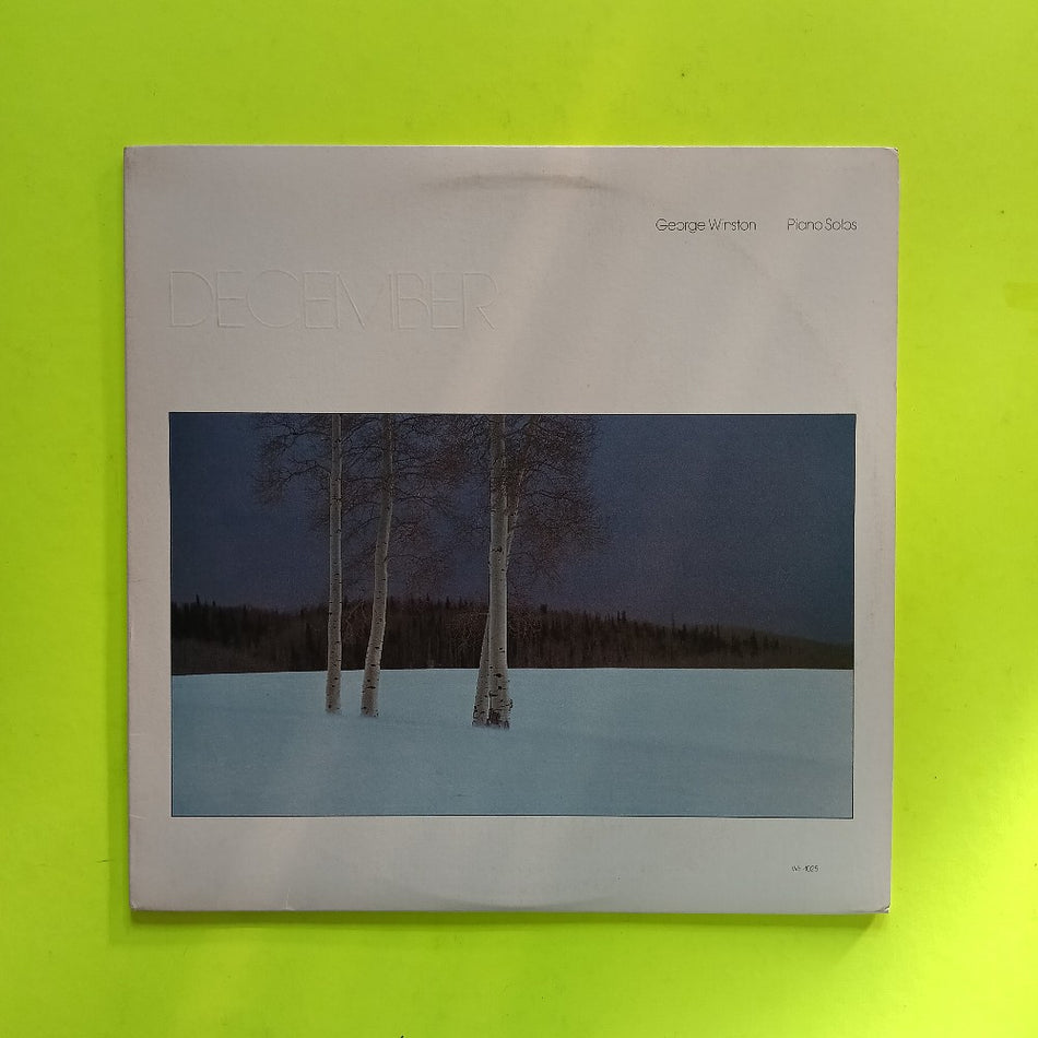 George Winston - December  - 1982 - WH-1025 - Used - EX - Vinyl