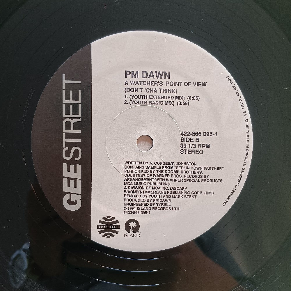 P.M. Dawn - Set Adrift On Memory Bliss - 1991 - 422-866 095-1 - Used - VG++ - Vinyl