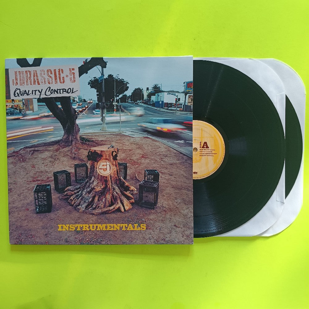 Jurassic 5 - Quality Control (Instrumentals) 2LP - 2000 - RWK-1183 - Used - VG++ - Vinyl
