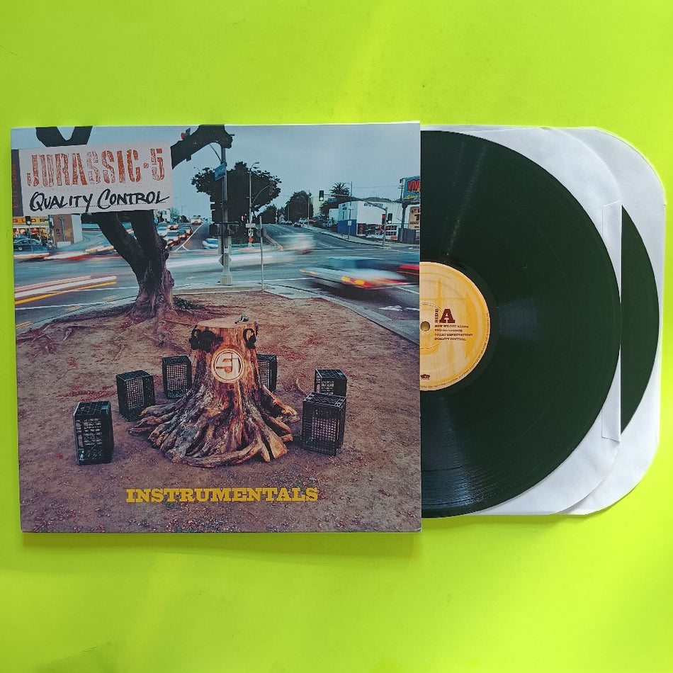 Jurassic 5 - Quality Control (Instrumentals) 2LP - 2000 - RWK-1183 - Used - VG++ - Vinyl