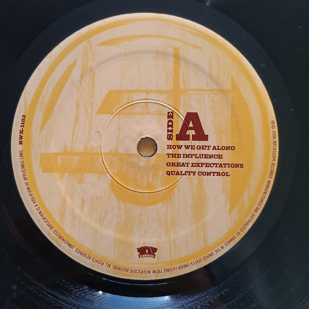 Jurassic 5 - Quality Control (Instrumentals) 2LP - 2000 - RWK-1183 - Used - VG++ - Vinyl