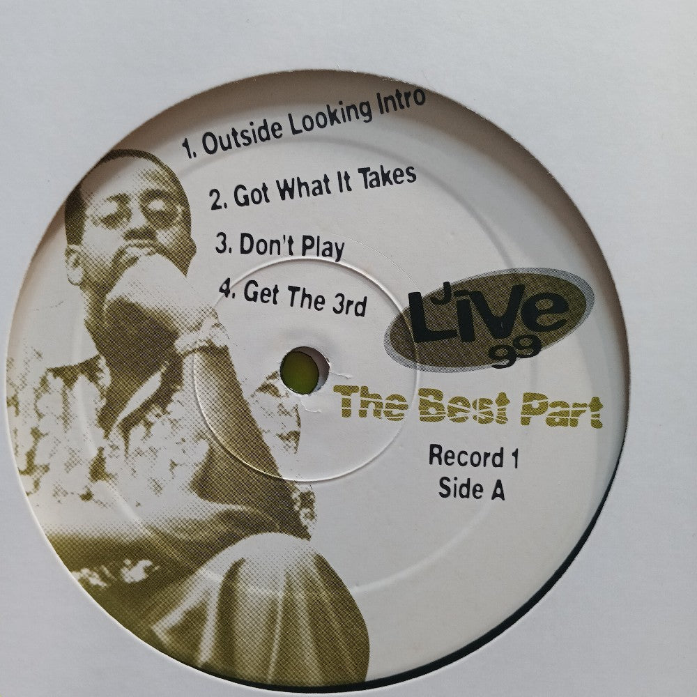 J-Live - The Best Part 2LP - 1999 - JCR-007 - Used - VG++ - Vinyl
