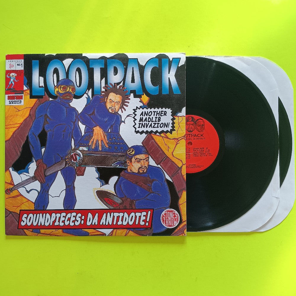Lootpack - Soundpieces: Da Antidote! 2LP - 2001 - STH2019-1 - Used - VG++ - Vinyl