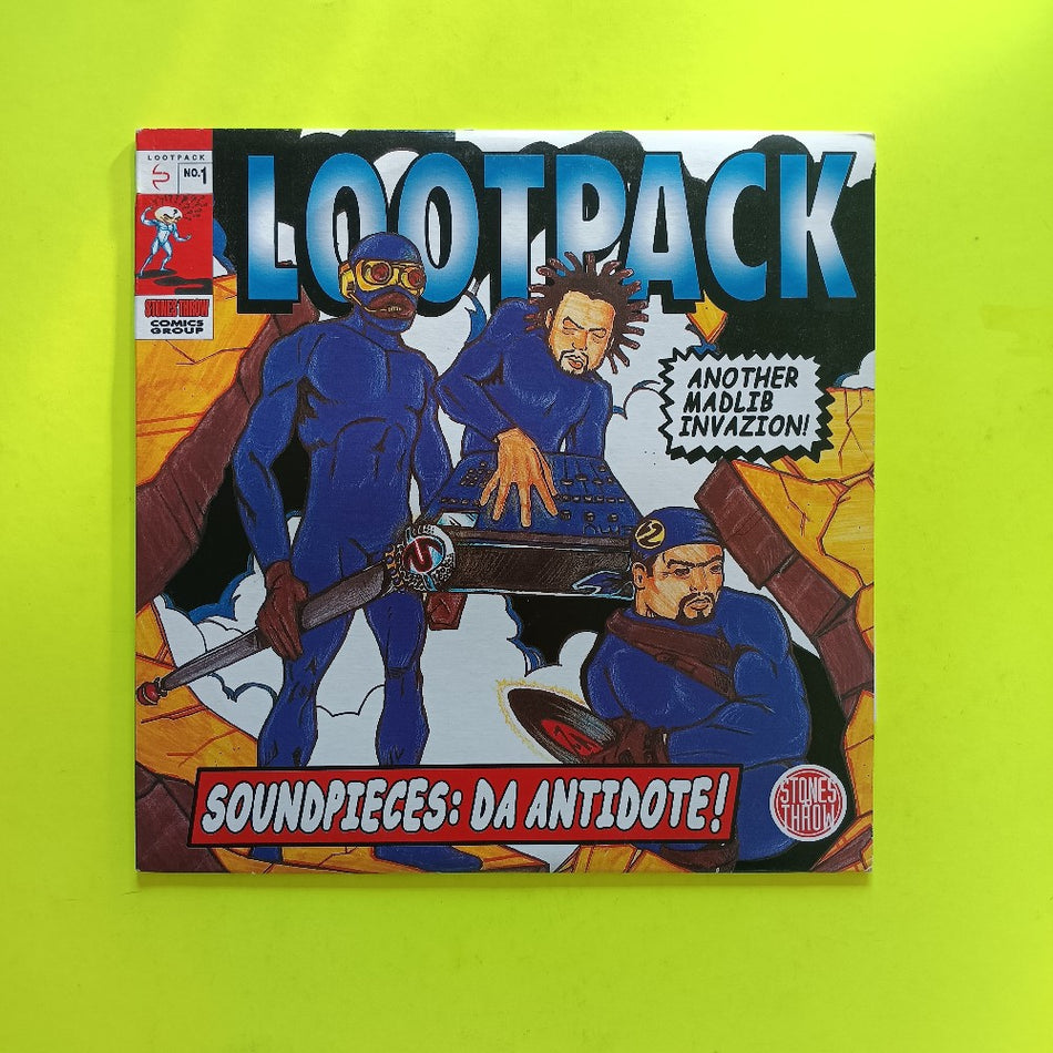 Lootpack - Soundpieces: Da Antidote! 2LP - 2001 - STH2019-1 - Used - VG++ - Vinyl