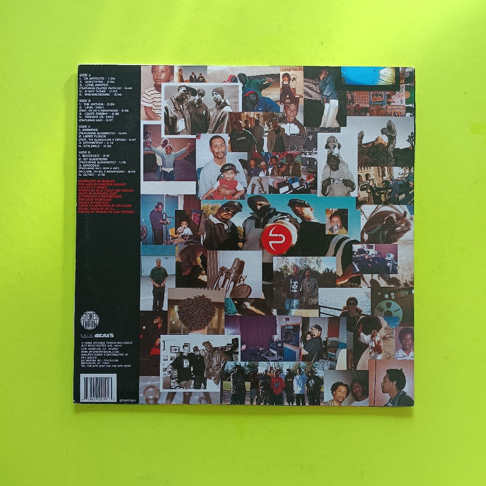Lootpack - Soundpieces: Da Antidote! 2LP - 2001 - STH2019-1 - Used - VG++ - Vinyl