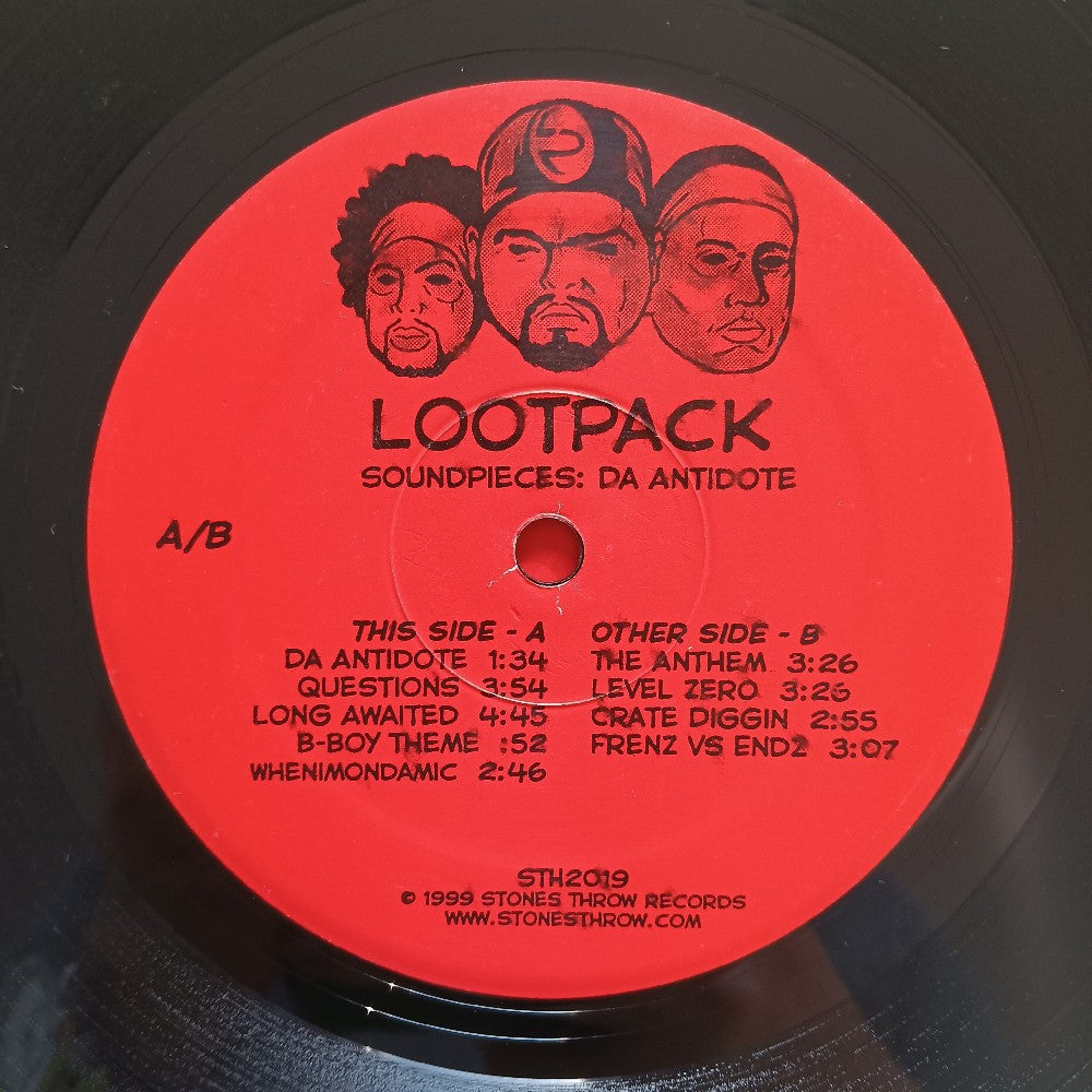 Lootpack - Soundpieces: Da Antidote! 2LP - 2001 - STH2019-1 - Used - VG++ - Vinyl