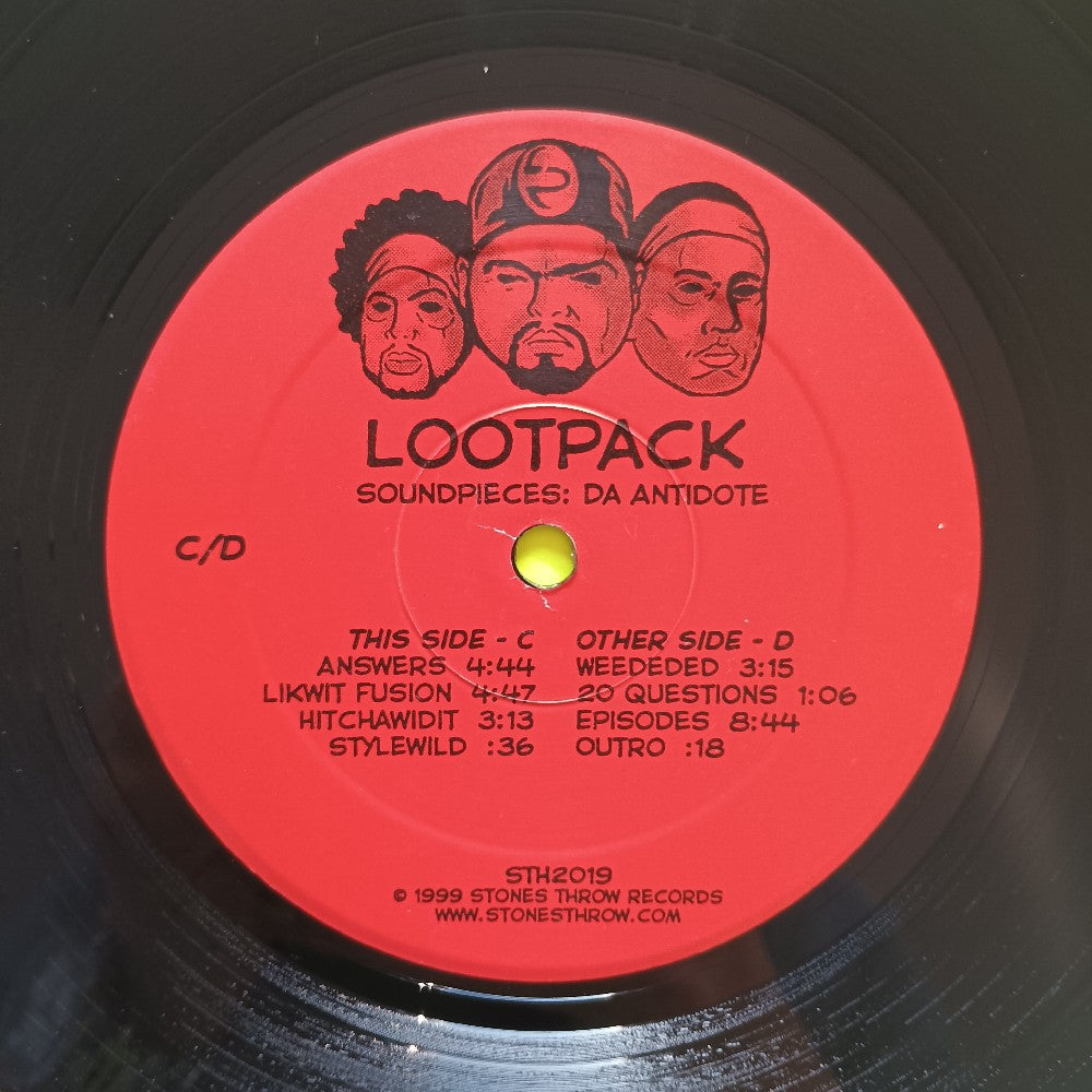 Lootpack - Soundpieces: Da Antidote! 2LP - 2001 - STH2019-1 - Used - VG++ - Vinyl