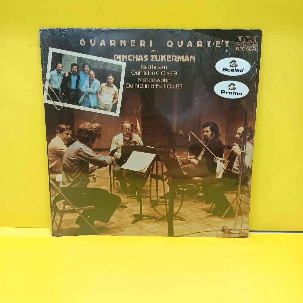 Guarneri Quartet & Pinchas Zukerman - Quintet In C Op. 29 B-Flat Op 87 PROMO - 1979 - ARL1-3354 - New - Sealed - Vinyl