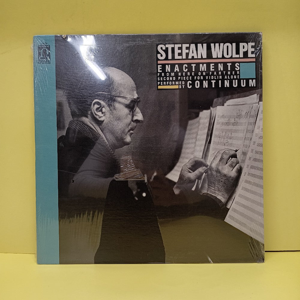 Stefan Wolpe & Continuum  - Enactments / From Here On Farther - 1984 - 78024 - New - Sealed - Vinyl