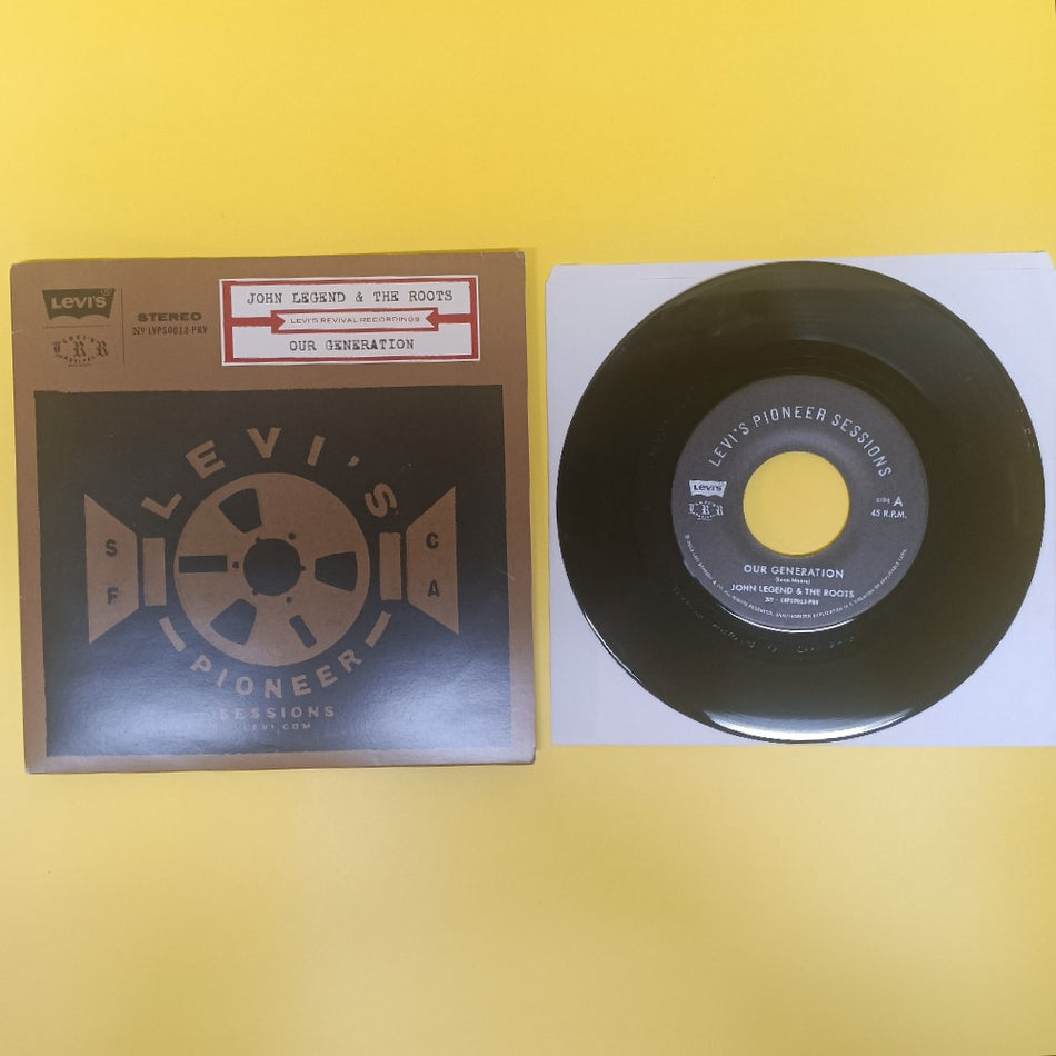 John Legend & The Roots - Our Generation 7" - 2010 - LVPS0012-PRV - Used - EX - Vinyl