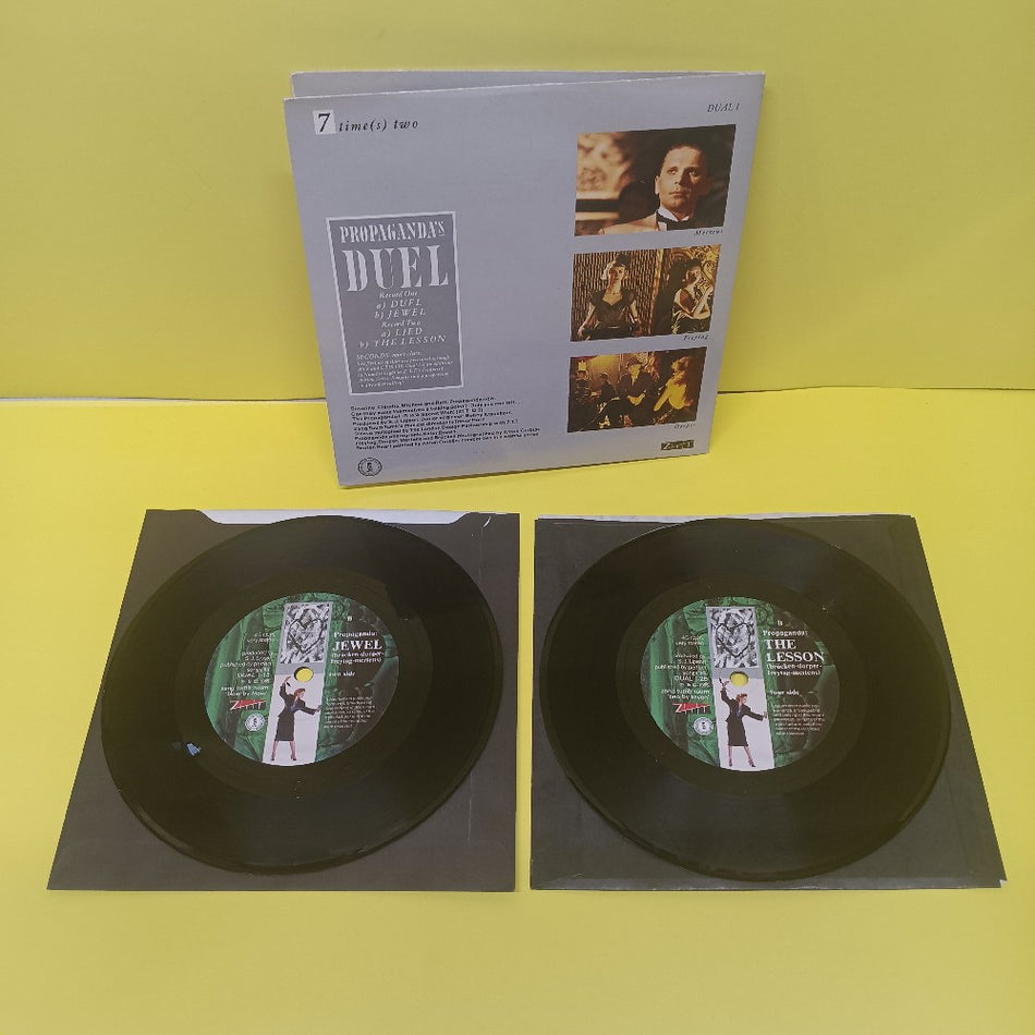 Propaganda  - Dual UK 2x 7" 45 - 1985 - DUAL1 - Used - EX - Vinyl