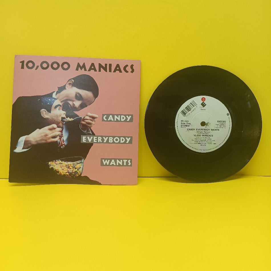 10,000 Maniacs - Candy Everybody Wants UK 7" 45 - 1993 - EKR 160 - Used - VG++ - Vinyl