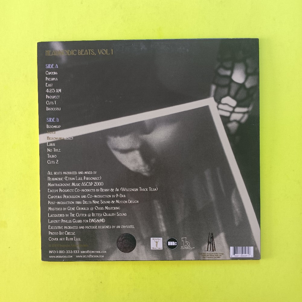 Headnodic - Headnodic Beats Vol. 1 - 2000 - IUR9007-1 - Used - VG++ - Vinyl