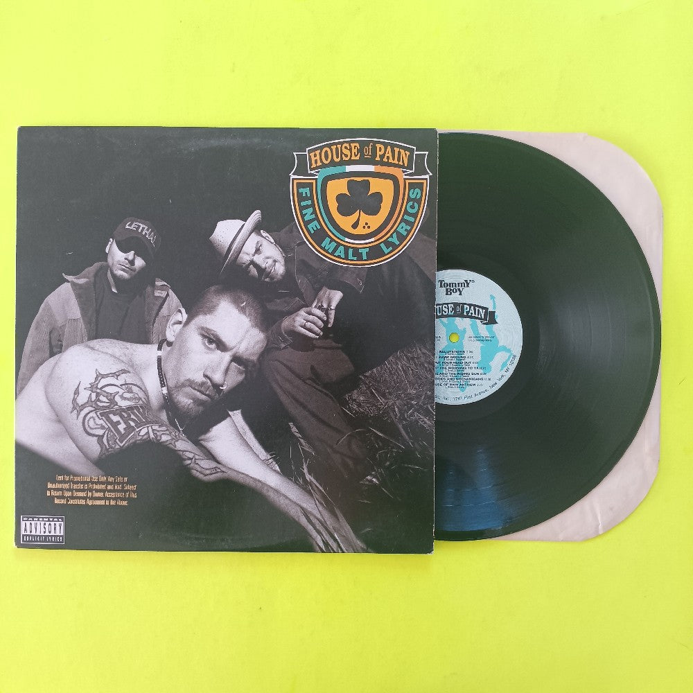 House Of Pain - House Of Pain Fine Malt Lyrics PROMO - 1992 - TBLP 1056 - Used - VG++ - Vinyl