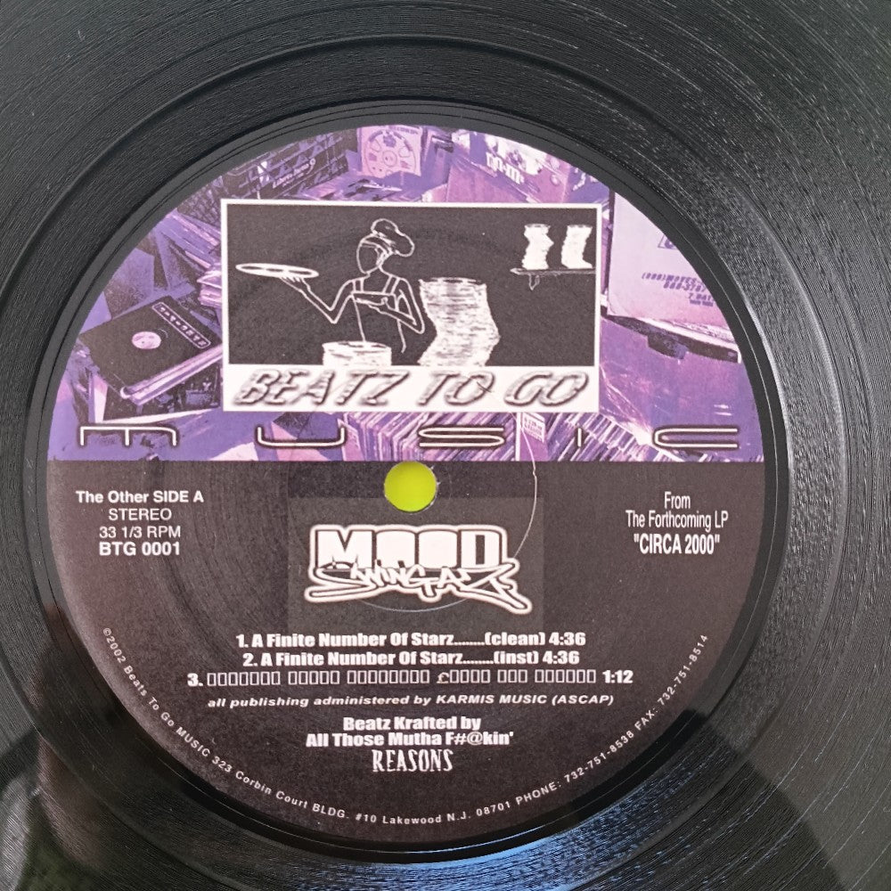Mood Swingaz - Primetime 12" - 2002 - BTG0001 - Used - VG++ - Vinyl