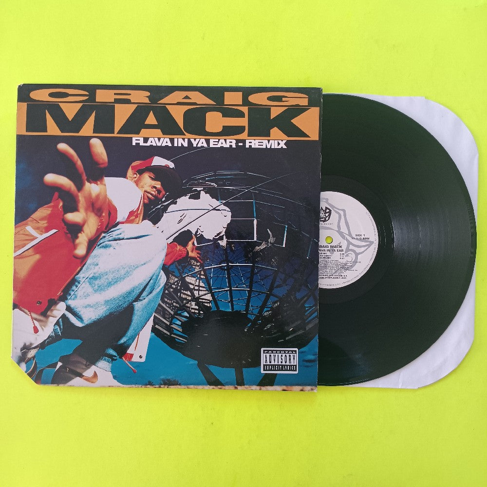 Craig Mack - Flava In Ya Ear (Remix) 12" - 1994 - 78612-79010-1 - VG++ - Vinyl