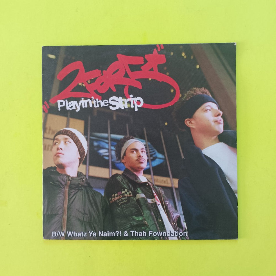2for5 - Playin' The Strip / Whatz Ya Naim?!  - 2002 - CAJ1 - Used - VG++ - Vinyl