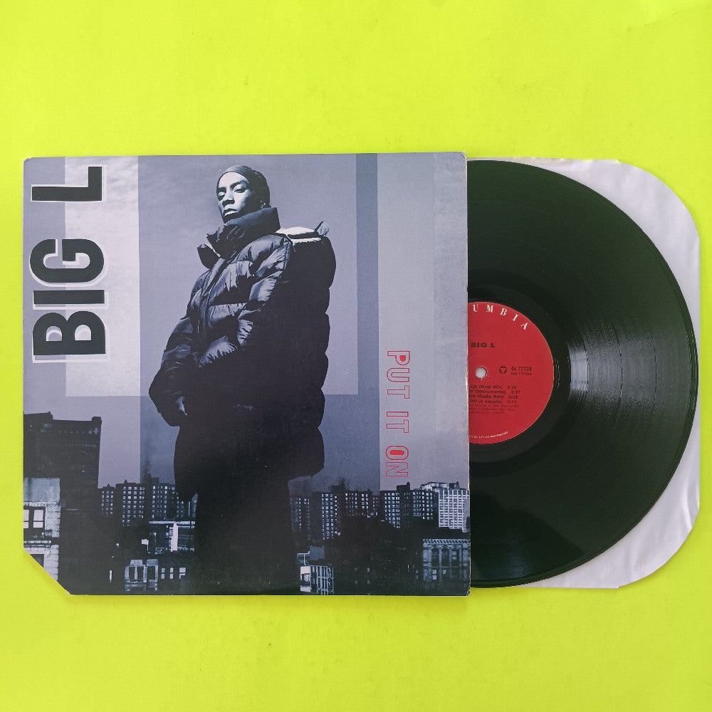 Big L - Put It On 12" - 1995 - 44 77728 - Used - VG+ - Vinyl