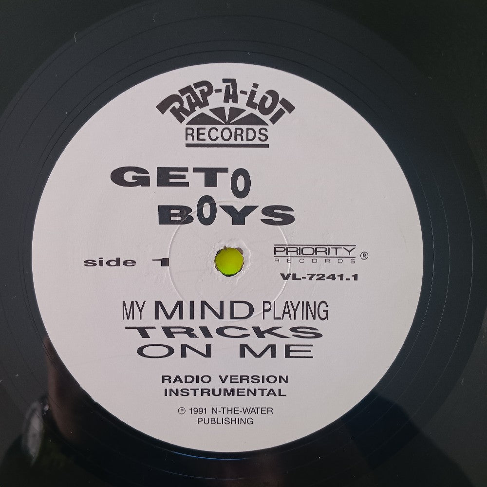 Geto Boys - Mind Playing Tricks On Me 12" - 1991 - VL 7241 - Used - VG++ - Vinyl