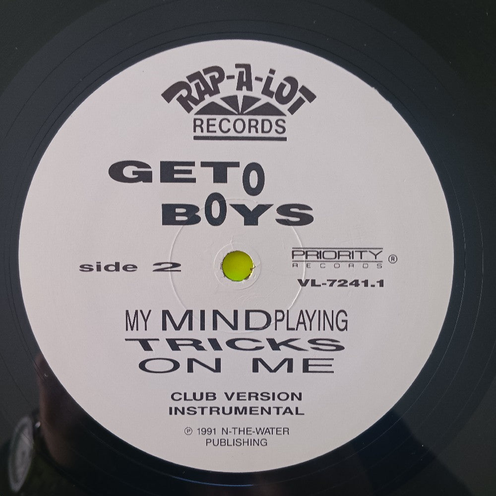 Geto Boys - Mind Playing Tricks On Me 12" - 1991 - VL 7241 - Used - VG++ - Vinyl