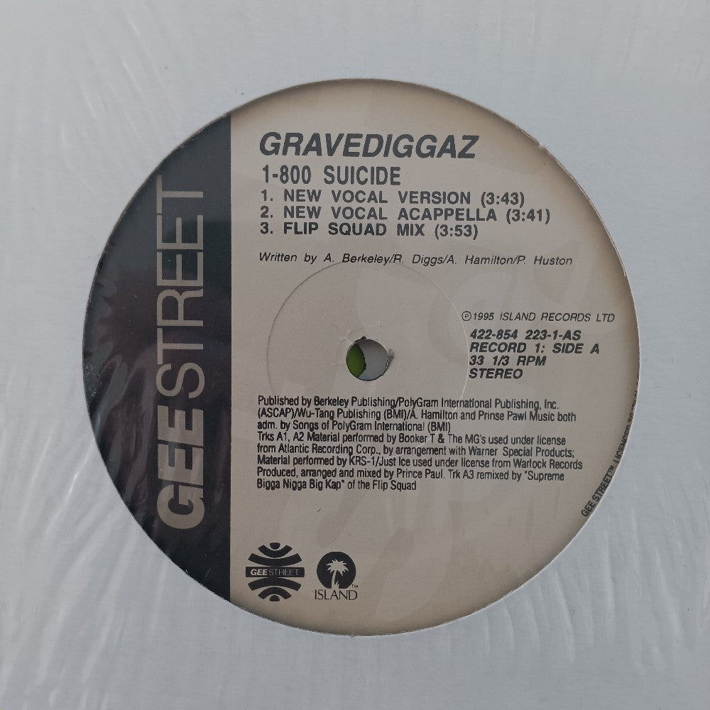 Grave Diggaz - Double Suicide Pack 2x 12" PROMO - 1995 - 422-854 223-1 - Used - VG+ - Vinyl