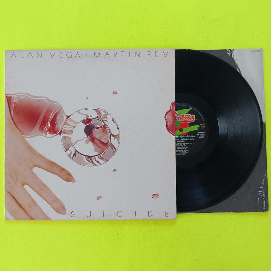 Suicide - Alan Vega & Martin Rev OG PROMO - 1980 - AN 7080 - Used - EX - Vinyl