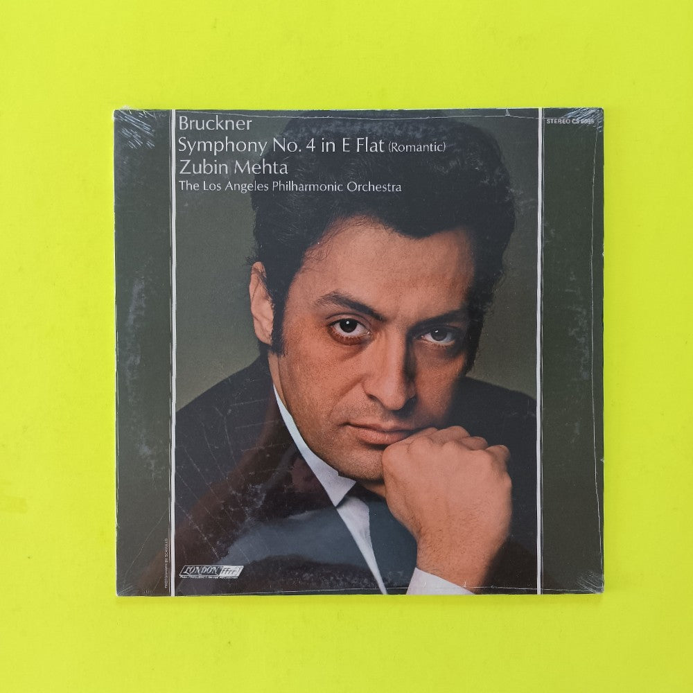 Zubin Mehta - Bruckner: Symphony No. 4 In E Flat - 1966 - CS 6695 - New - Sealed - Vinyl