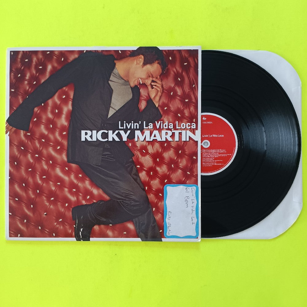 Ricky Martin - Livin' La Vida Loca 12" - 1999 - 44 79153 - Used - VG++ - Vinyl