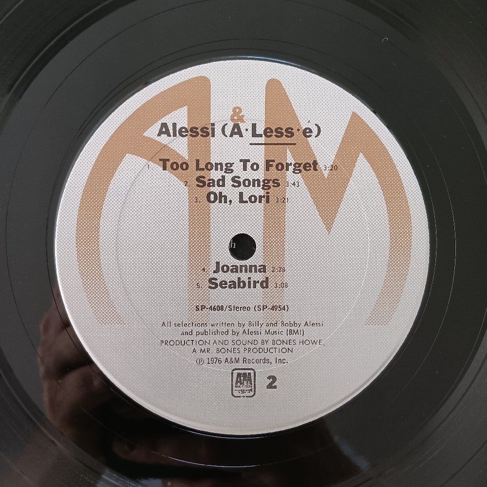 Alessi - Alessi / Self Titled - 1977 - SP 4608 - Used - VG++ - Vinyl