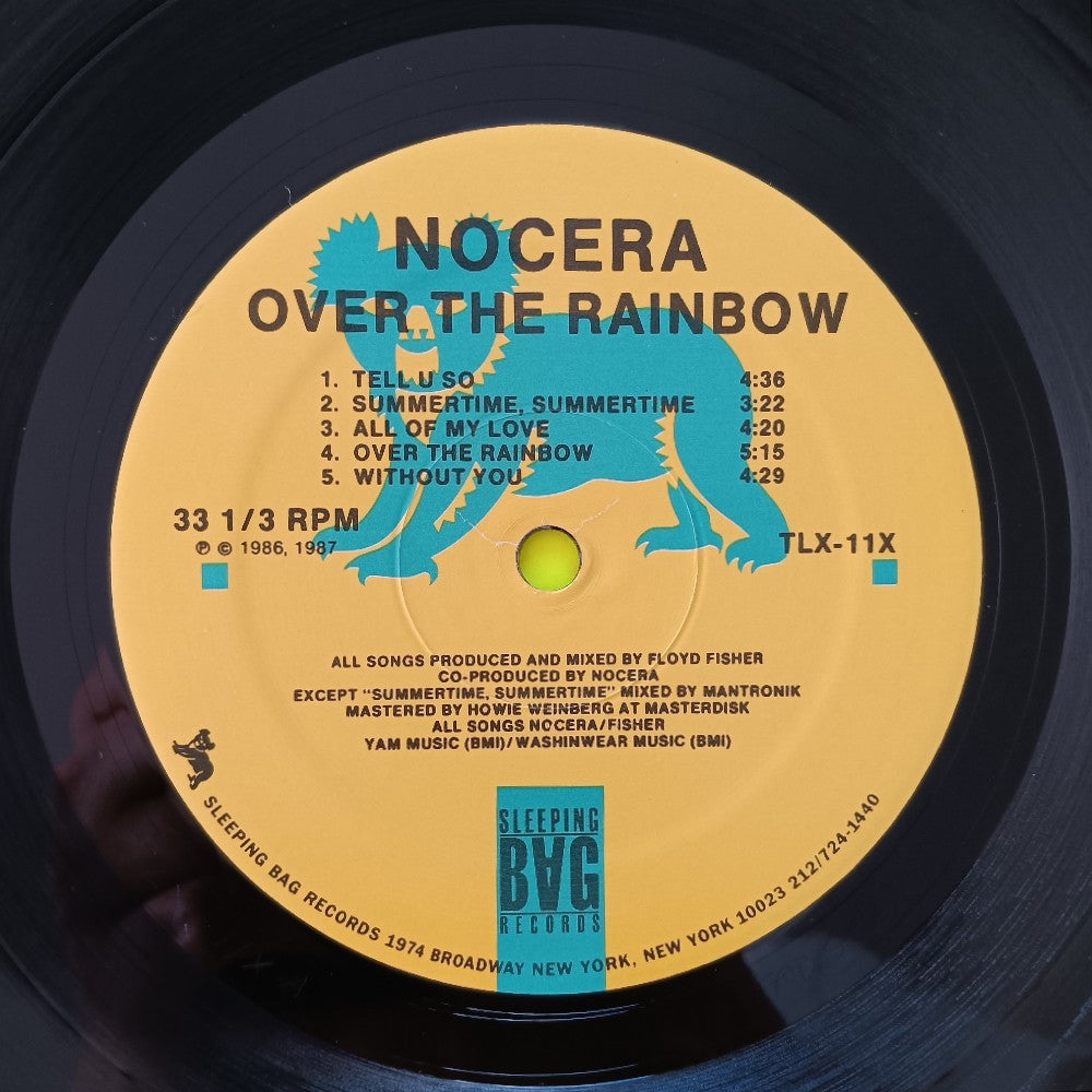 Nocera - Over The Rainbow - 1987 - TLX-11 - Used - VG++ - Vinyl