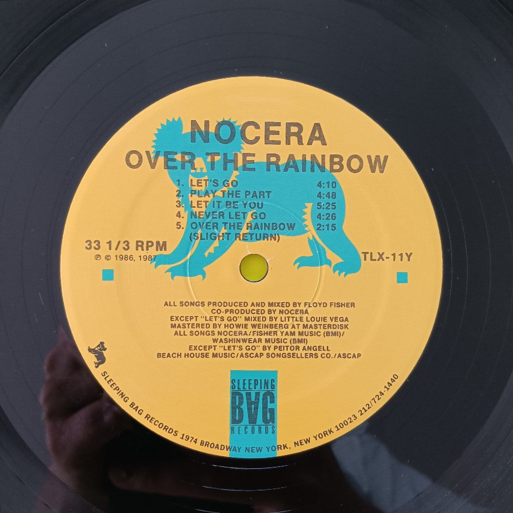 Nocera - Over The Rainbow - 1987 - TLX-11 - Used - VG++ - Vinyl