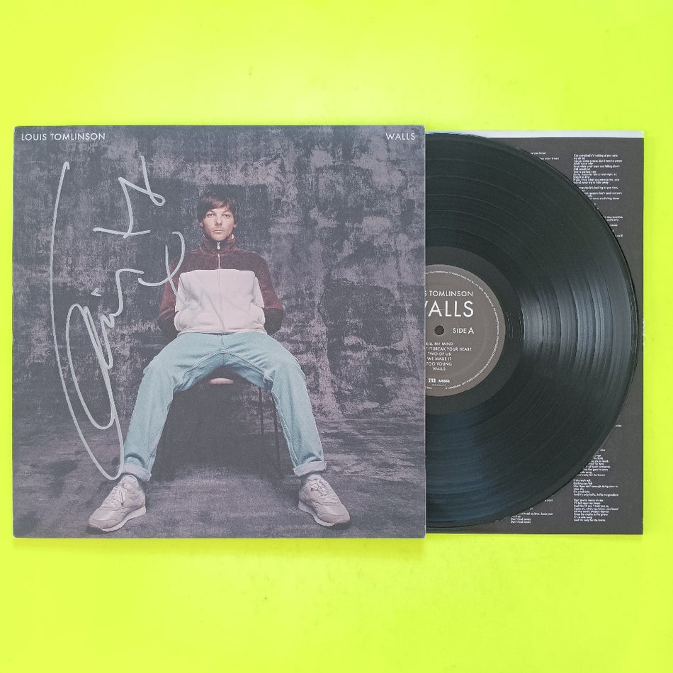 Louis Tomlinson - Walls AUTOGRAPHED - 2020 - 19075809691 - Used - VG++ - Vinyl