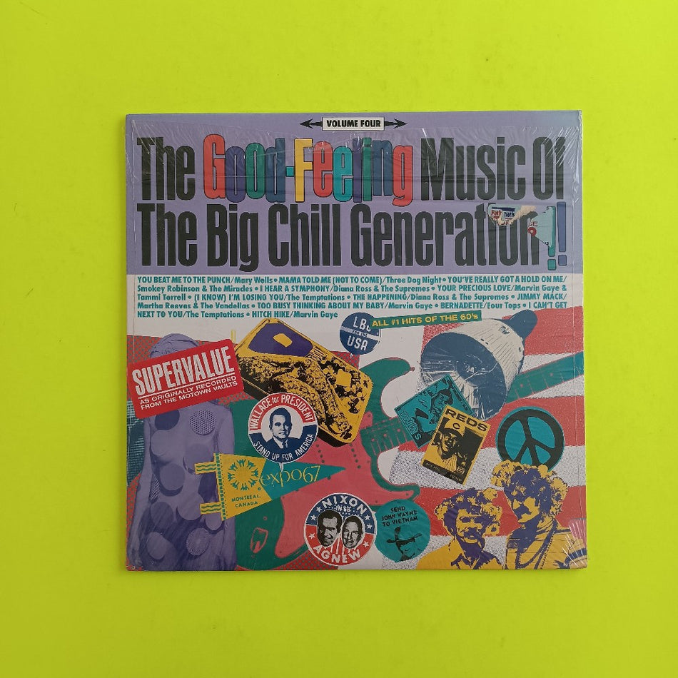 Various - The Good-Feeling Music Of The Big Chill Generation! Volume 4 - 1985 - 5378 ML - New - Sealed - Vinyl