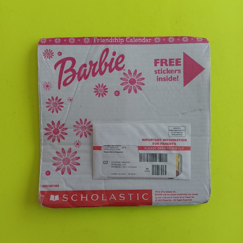 Sealed Barbie Friendship Calendar 2003 - New - Collectibles