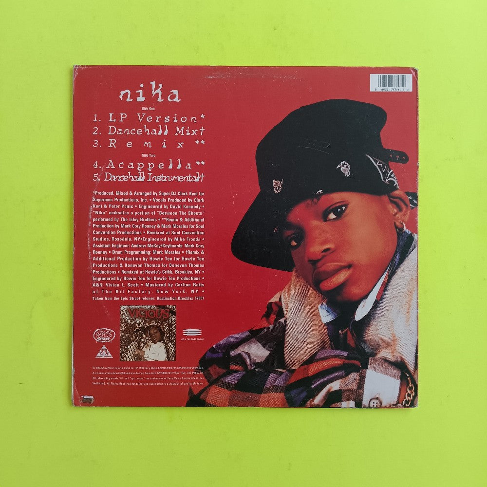 Lil' Vicious - Nika 12" - 1994 - 49 77717 - Used - VG+ - Vinyl
