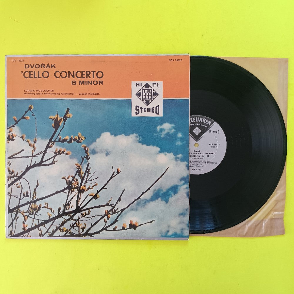 Ludwig Hoelscher - Dvorak: Cello Concerto B Minor - 1959 - TCS 18022 - Used - EX - Vinyl