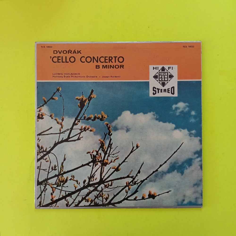 Ludwig Hoelscher - Dvorak: Cello Concerto B Minor - 1959 - TCS 18022 - Used - EX - Vinyl