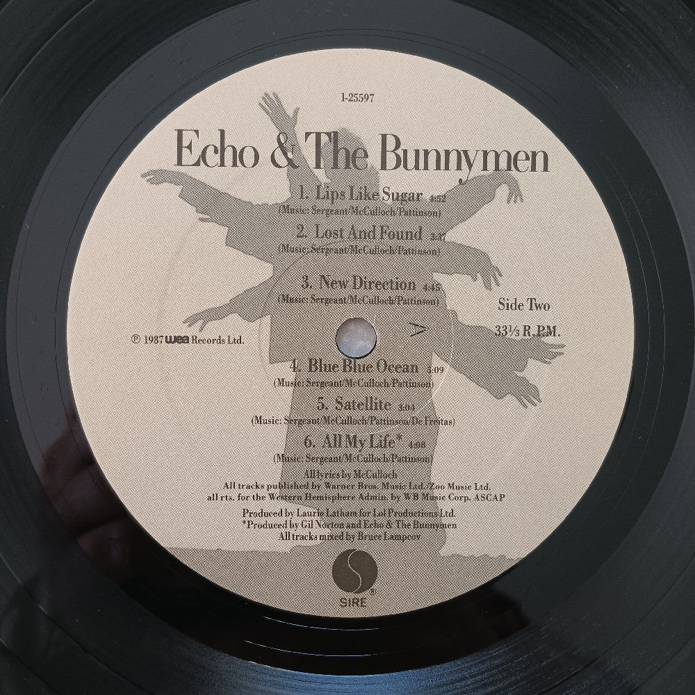 Echo & The Bunnymen - Echo & The Bunnymen Self Titled PROMO - 1987 - 9 25597-1 - Used - VG++ - Vinyl