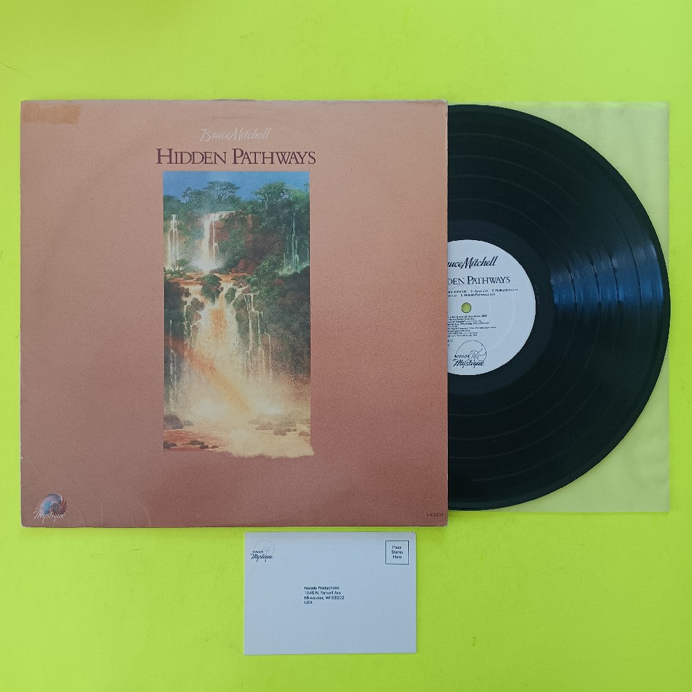 Bruce Mitchell  - Hidden Pathways PROMO - 1987 - N-62003 - Used - VG++ - Vinyl