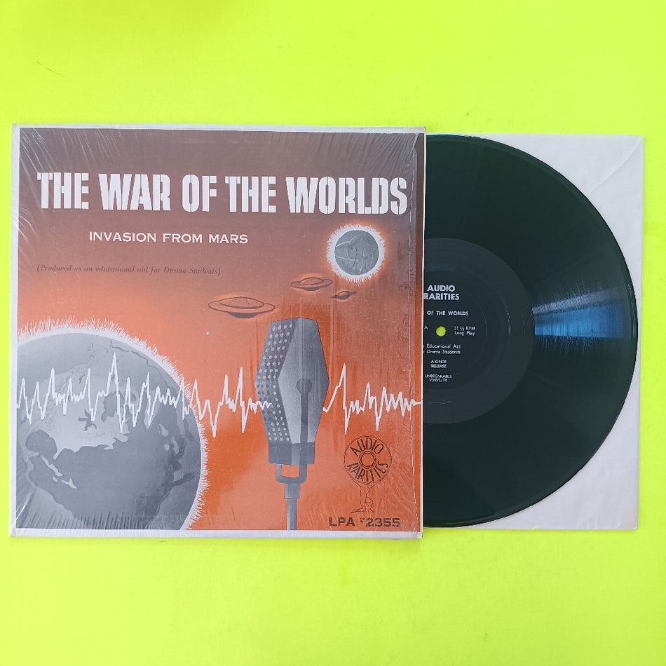 Orson Welles - The War Of The Worlds SHRINK - 1955 - LPA 2355 - Used - VG++ - Vinyl