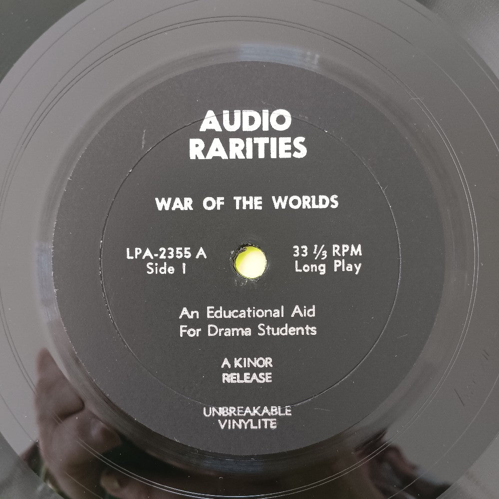 Orson Welles - The War Of The Worlds SHRINK - 1955 - LPA 2355 - Used - VG++ - Vinyl