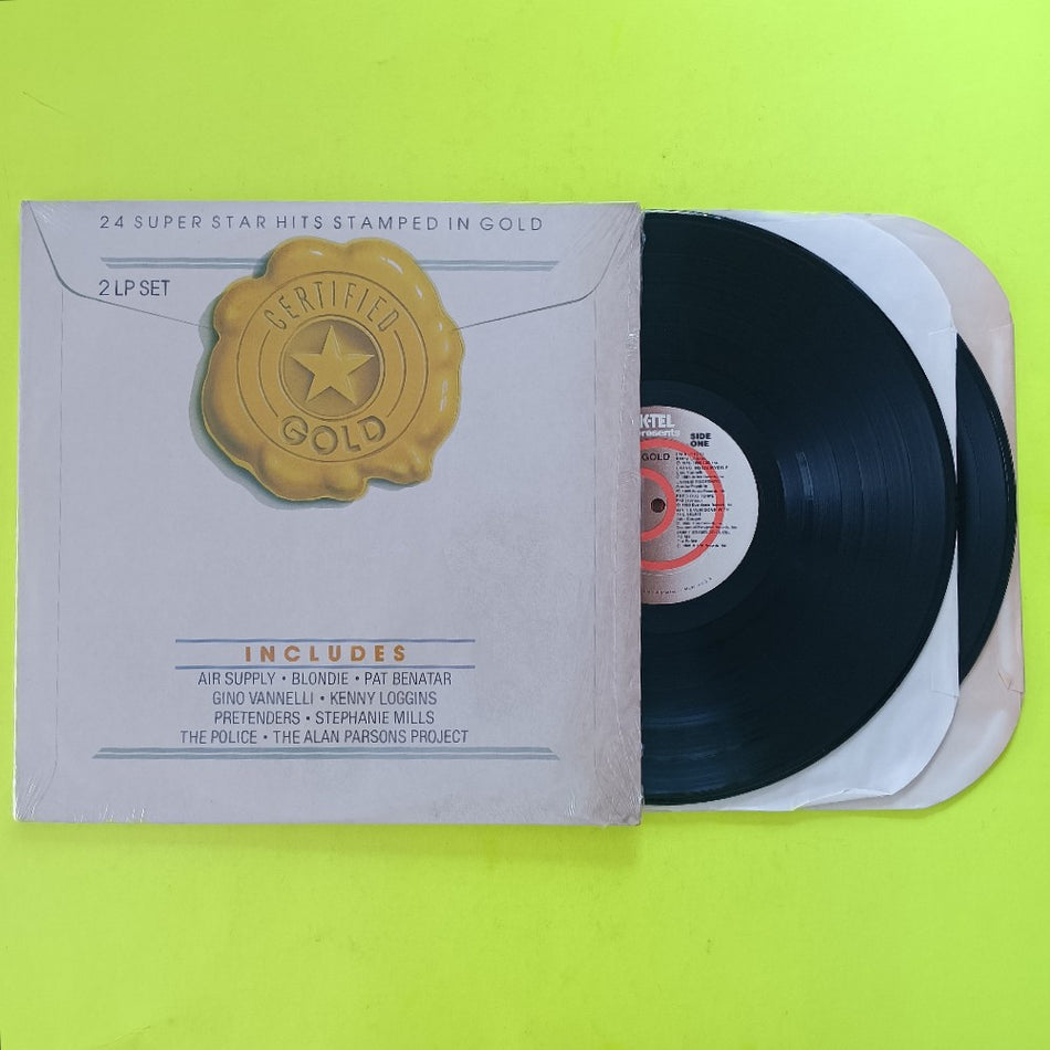 K Tel Various - Certified Gold 2LP SHRINK - 1980 - TU 2830 - Used - VG++ - Vinyl