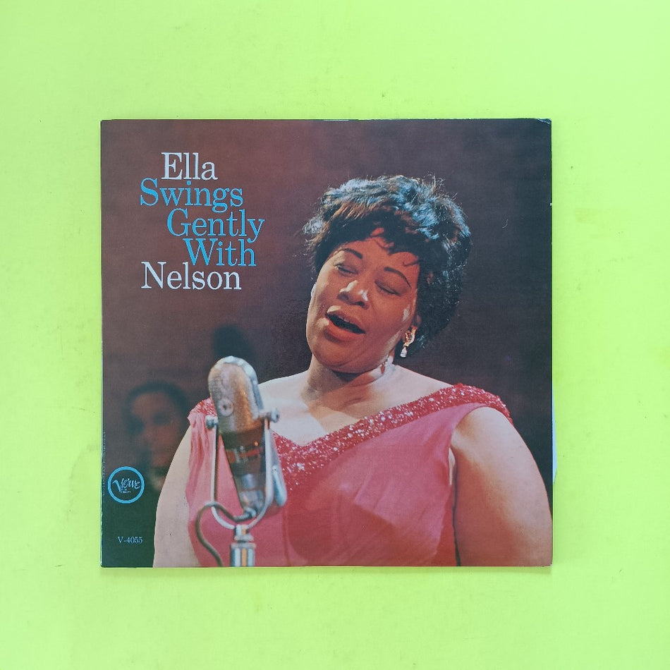 Ella Fitzgerald & Nelson Riddle - Ella Swings Gently With Nelson MONO - 1962 - V-4055 - Used - VG++ - Vinyl