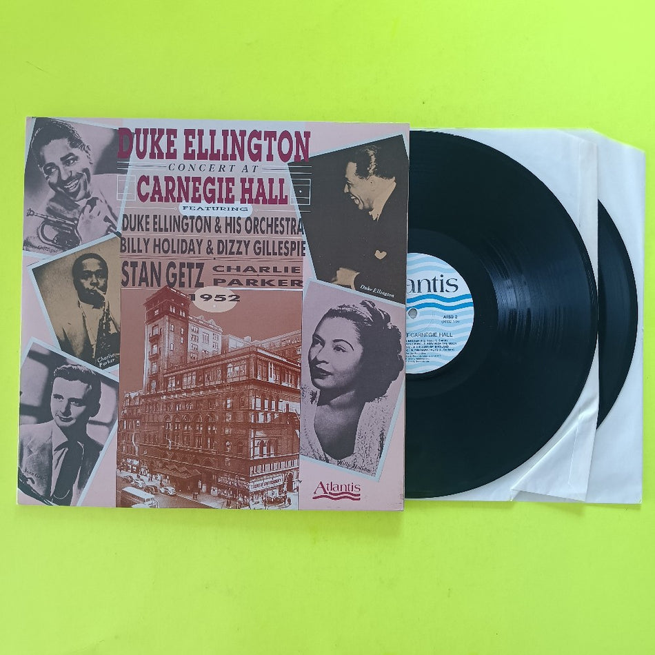 Duke Ellington - Concert At Carnegie Hall 2LP UK - 1986 - ATSD 2 - Used - VG++ - Vinyl