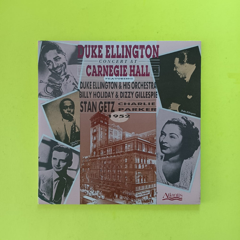 Duke Ellington - Concert At Carnegie Hall 2LP UK - 1986 - ATSD 2 - Used - VG++ - Vinyl