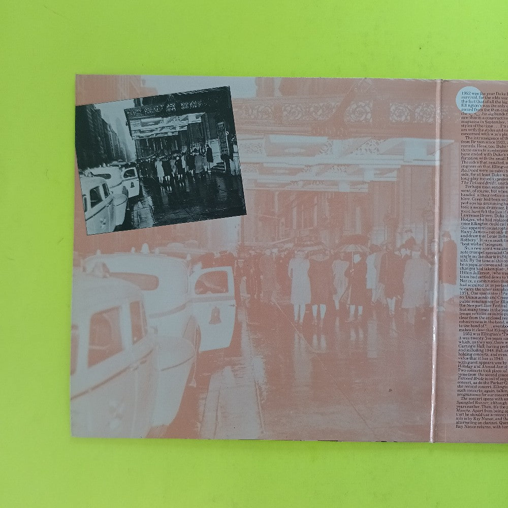 Duke Ellington - Concert At Carnegie Hall 2LP UK - 1986 - ATSD 2 - Used - VG++ - Vinyl