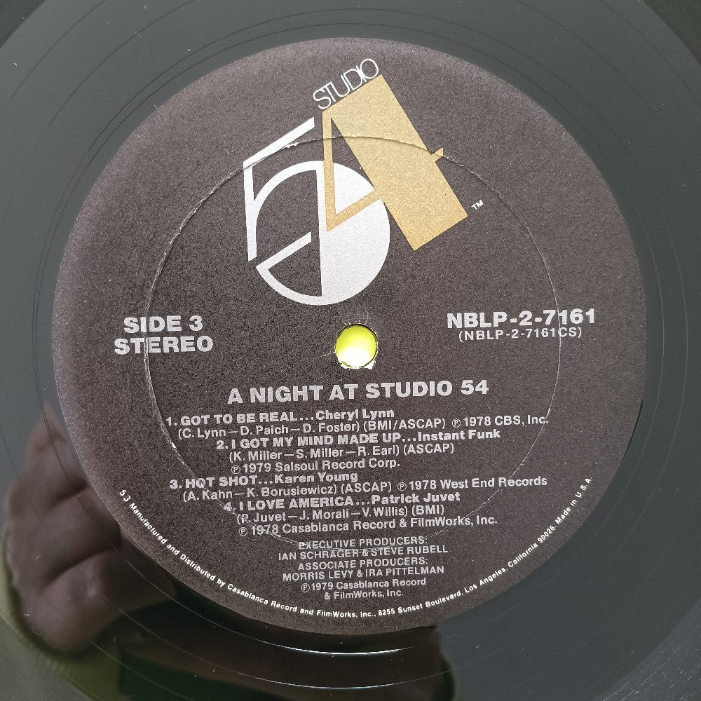 Various - A Night At Studio 54 2LP - 1979 - NBLP-2-7161 - Used - VG++ - Vinyl
